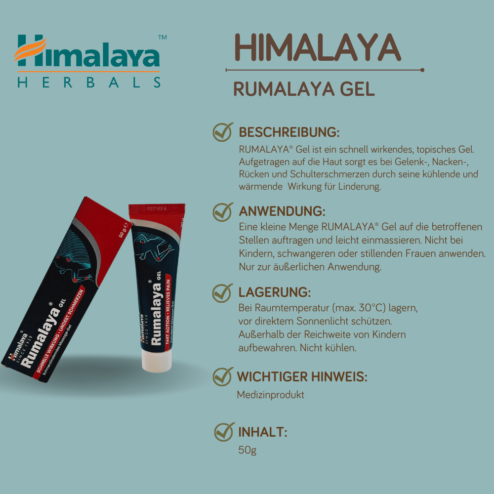Bild von Rumalaya Gel HIMALAYA 50g